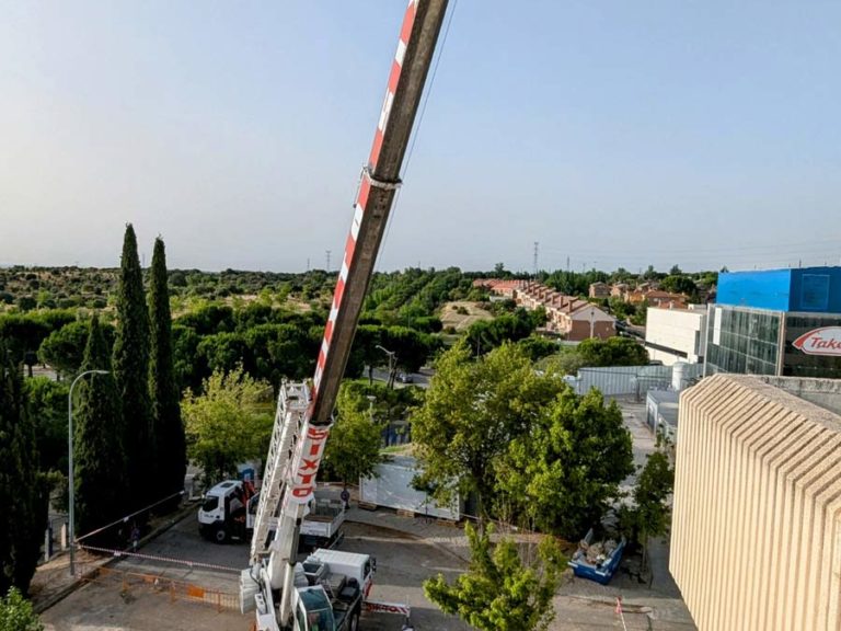 Transporte de Antena Parabólica en Madrid