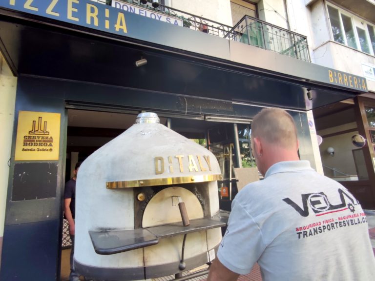 Transporte y Ubicación de Hornos de Pizza en Madrid