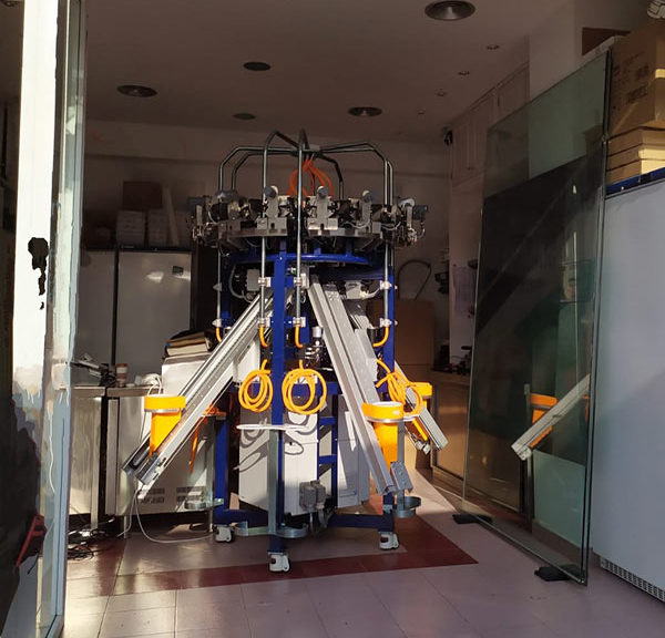 Transporte y ubicación de robot de cocina industrial en Madrid