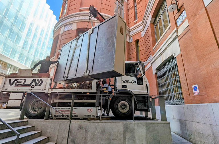 Transporte de antigüedades en Madrid