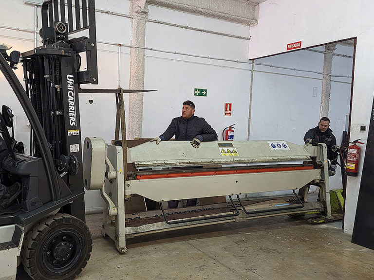 Transporte de fresadoras pesadas en Majadahonda