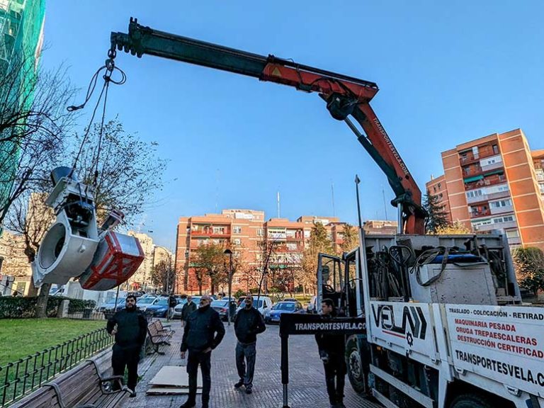 Transporte de quemadores de gasoil en Madrid