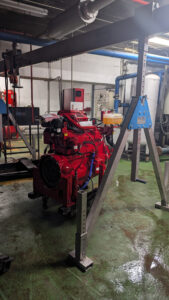 motor diesel para bomba contra incendios